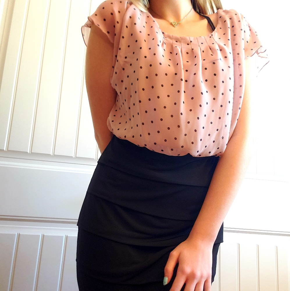 Polka MADNESSSS UBER CUTE DRESS
